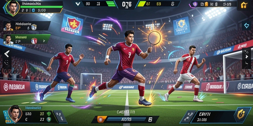 Tangkapan layar 1 menunjukkan grafik yang mengesankan dari permainan.