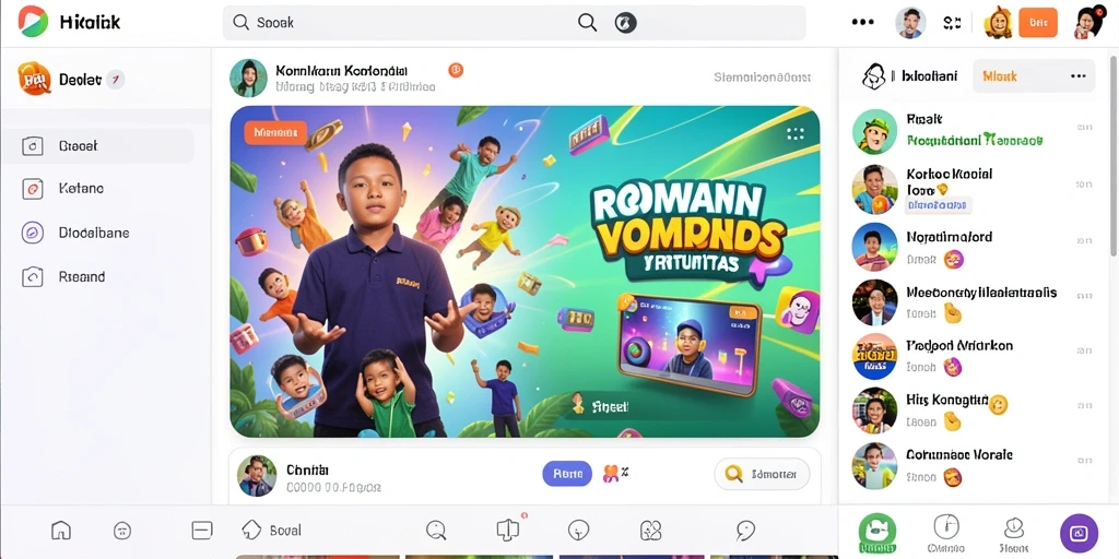 Tampilan antarmuka pengguna yang intuitif dan menarik.