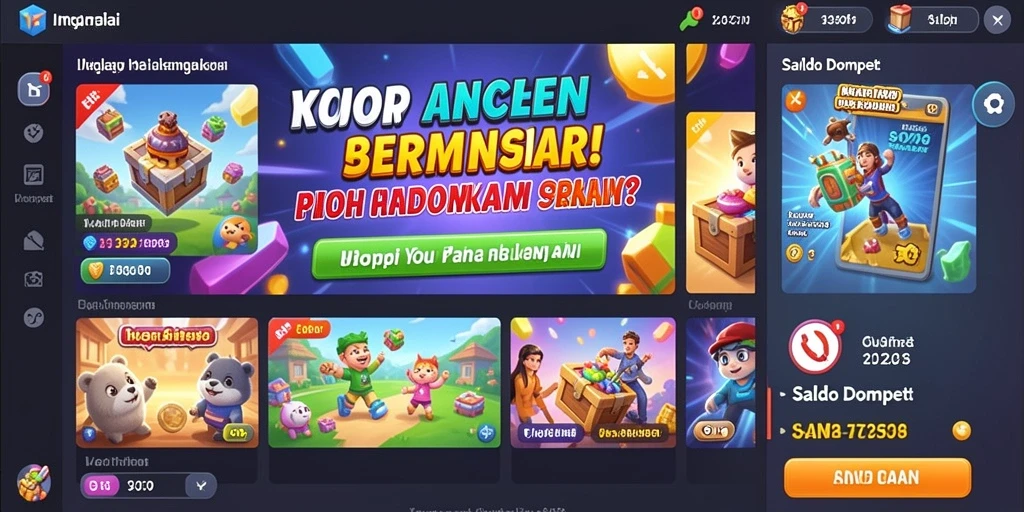 Antarmuka pengguna yang bersih dan menarik.