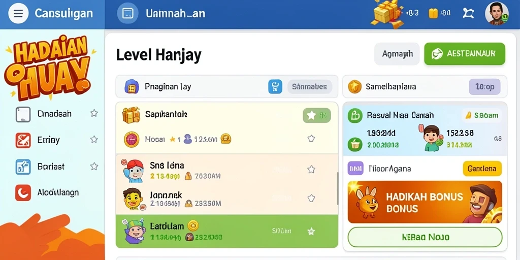 Screenshot menunjukkan pertempuran epik di medan perang.