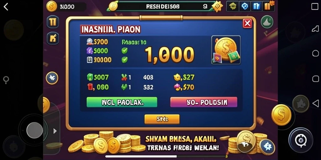 Tampilan menu utama yang menarik dan intuitif.
